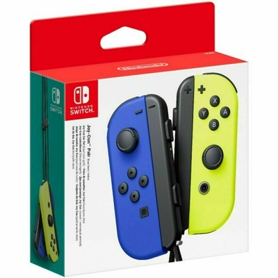 Product Gamepad Nintendo για Switch Blue/Neon Yellow base image