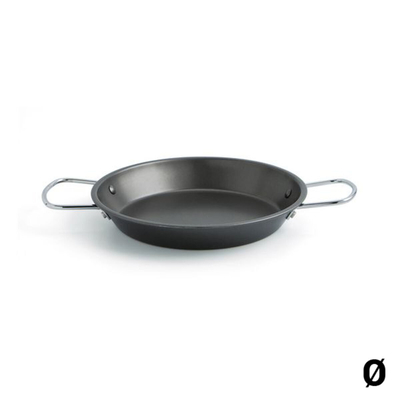 Product Τηγάνι Quid Senia Μαύρο Μέταλλο Χάλυβας ? 15 cm base image