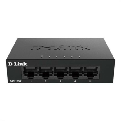 Product Network Switch D-Link DGS-105GL 5xGB Plug&Play Μαύρο base image