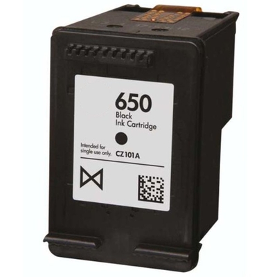 Product Μελάνι Συμβατό Inkjet Raduga για HP 650BK, XL, Μαύρο base image