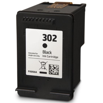 Product Μελάνι Συμβατό Raduga Inkjet για HP 302XL, Black base image