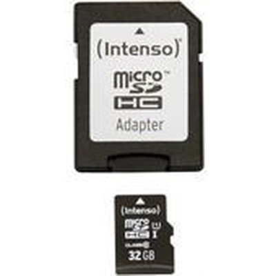 Product Κάρτα Μνήμης MicroSDHC 32GB 10/45 UHS-I ITO Intenso base image