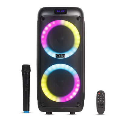 Product Karaoke Osio OBT-8035 με USB, LED, AUX, TF, RC, FM,TWS, ασ. μικρόφωνο και τηλεχειριστήριο  80 W base image