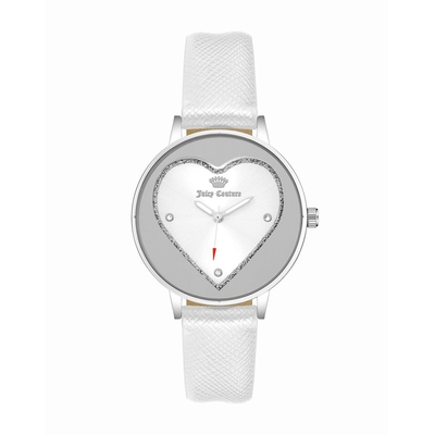 Product Γυναικείο Ρολόι Juicy Couture Jc1235Svwt (38 mm) Δερμάτινο Λουράκι Λευκό base image