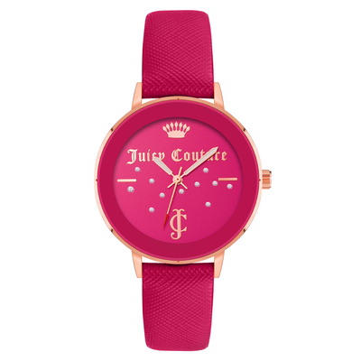 Product Γυναικείο Ρολόι Juicy Couture Jc1264Rghp (38 mm) Δερμάτινο Λουράκι Ροζ base image