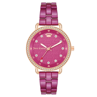Product Γυναικείο Ρολόι Juicy Couture Jc1310Rghp (36 mm) Μεταλλικό Μπρασελέ Ροζ base image
