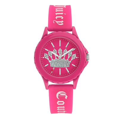 Product Γυναικείο Ρολόι Juicy Couture Jc1325Hphp (38 mm) Καουτσούκ Λουράκι Ροζ base image