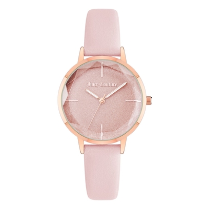Product Γυναικείο Ρολόι Juicy Couture Jc1326Rglp (34 mm) Δερμάτινο Λουράκι Ροζ base image