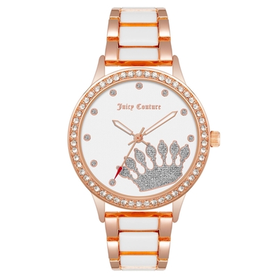 Product Γυναικείο Ρολόι Juicy Couture Jc1334Rgwt (38 mm) Μεταλλικό Μπρασελέ Ροζ base image