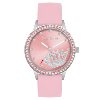 Product Γυναικείο Ρολόι Juicy Couture Jc1343Svpk (38 mm) Καουτσούκ Λουράκι Ροζ base image