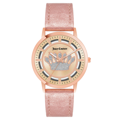 Product Γυναικείο Ρολόι Juicy Couture Jc1344Rgpk (36 mm) Δερμάτινο Λουράκι Ροζ base image