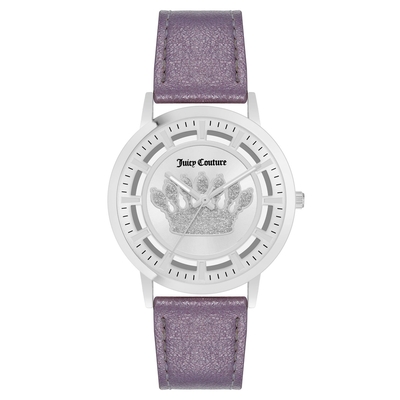 Product Γυναικείο Ρολόι Juicy Couture Jc1345Svlv (36 mm) Δερμάτινο Λουράκι Λιλά base image