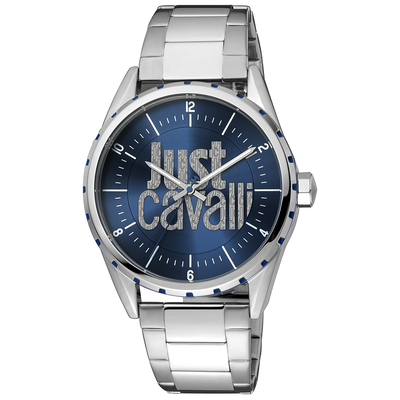 Product Ανδρικό Ρολόι Just Cavalli Jc1G207M0055 (42mm) Μεταλλικό Μπρασελέ Ασημί base image