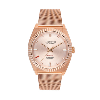 Product Γυναικείο Ρολόι Jason Hyde Jh20006 (36mm) Υφασμάτινο Λουράκι Χρυσό base image