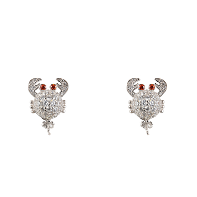 Product Γυναικεία Σκουλαρίκια Lancaster Jla-Ear-Crab1 (1,2Mm) από Ασήμι White base image