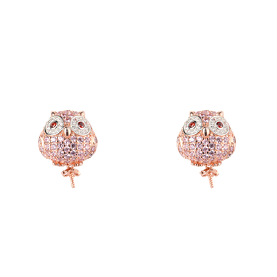 Product Γυναικείο Κολιέ Lancaster Jla-Ear-Owl-2 (1,2Mm) από Ασήμι White/ Ip Pink base image
