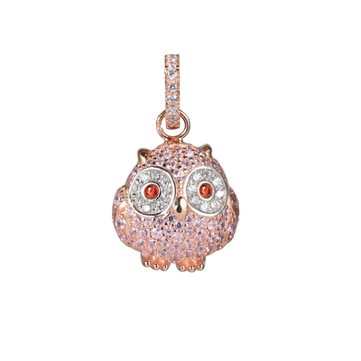 Product Γυναικείο Κολιέ Lancaster Jla-Pen-Owl-2 (1,5Mm) από Ασήμι White/ Ip Pink base image