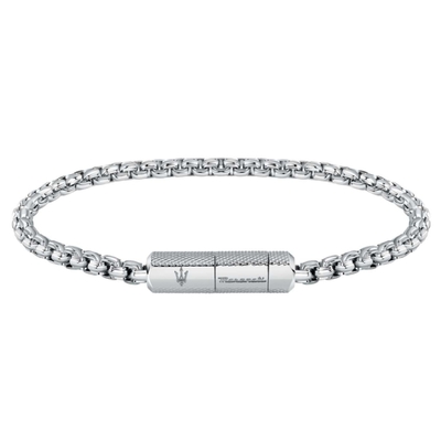 Product Ανδρικό Βραχιόλι Maserati Jm223Atk22 (22cm) από Ατσάλι Grey base image