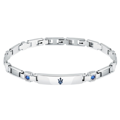 Product Ανδρικό Βραχιόλι Maserati Jm224Axo02 (18,5-3,5cm) από Ατσάλι Grey base image
