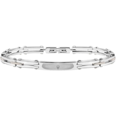 Product Ανδρικό Βραχιόλι Maserati Jm417Akv03 (22cm) από Ατσάλι Grey base image