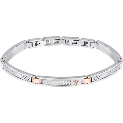 Product Ανδρικό Βραχιόλι Maserati Jm423Avd23 (18-3,5cm) από Ατσάλι Grey base image