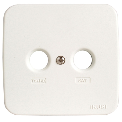Product Πλαίσιο Πρίζας Ikusi PBT-480 coverplate tv-rd base image