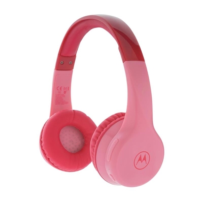 Product Bluetooth Ακουστικά Motorola Moto JR300 PNK Ροζ on ear παιδικά με splitter base image