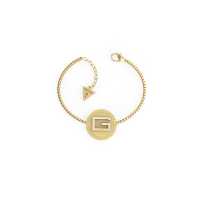 Product Γυναικείο Βραχιόλι Guess Jubb1031Jwygs (22cm) από Ατσάλι Golden base image