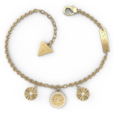 Product Γυναικείο Βραχιόλι Guess Jubb01347Jwyg (22cm) από Ατσάλι Golden base image