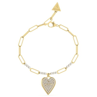 Product Γυναικείο Βραχιόλι Guess Jubb03248Jwyg (22cm) από Ατσάλι Golden base image