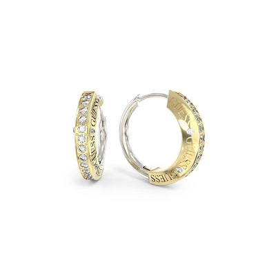 Product Γυναικεία Σκουλαρίκια Guess Jube03253Jwrh (1cm) από Ατσάλι Golden base image