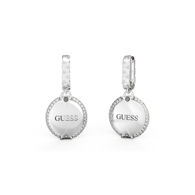 Product Γυναικεία Σκουλαρίκια Guess Jube04051Jwrh (1cm) από Ατσάλι Grey base image