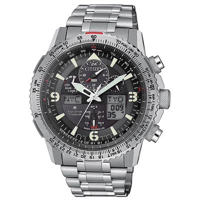 Product Ανδρικό Ρολόι Citizen Jy8100-80E (45,40mm) Μεταλλικό Μπρασελέ Ασημί base image