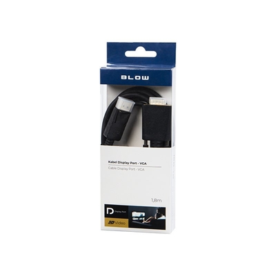 Product Καλώδιο DisplayPort Blow to VGA 1.8m base image