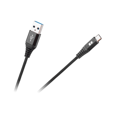 Product Καλώδιο USB - USB C REBEL 2m REBEL μαύρο(RB-6001-200-B) base image