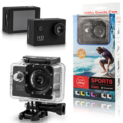 Product Action Camera Waterproof SPORT FULL HD 1080P base image
