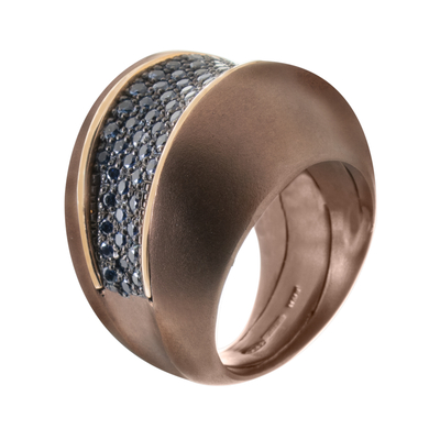 Product Γυναικείο Δαχτυλίδι Pesavento Kbwla023 (13-14-15) από Ασήμι Black base image