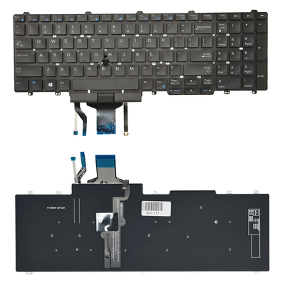 Product Πληκτρολόγιο για Dell Latitude 5580/E5550 KEY-112 με trackpoint, μαύρο base image