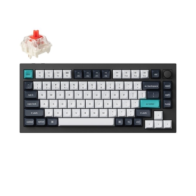 Product Πληκτρολόγιο Ασύρματο Keychron Q1 Max QMK/VIA (Q1M-M1) Custom Mechanical Red Switch US Layout base image