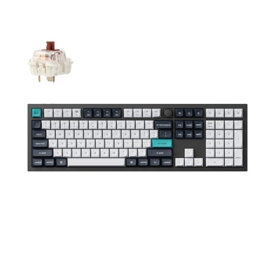 Product Πληκτρολόγιο Ασύρματο Keychron Q6 Max QMK/VIA (Q6M-M3) Mechanical Brown Switch US Layout base image