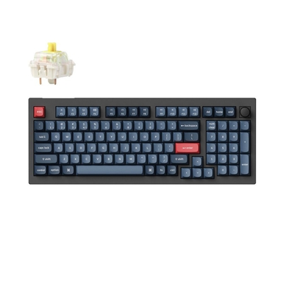 Product Πληκτρολόγιο Gaming Keychron V5 Max QMK/VIA (V5M-D4) Custom Mechanical Banana Sw. 96% US base image