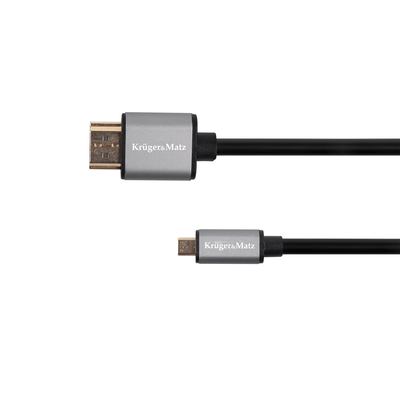 Product Καλώδιο HDMI Kruger & Matz - micro HDMI 1,8m Basic base image