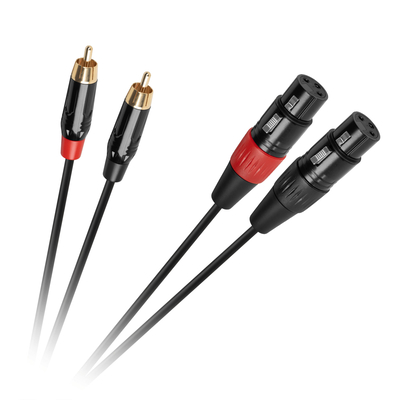 Product Καλώδιο Rca 2x Xlr - 2x Rca 1m Cabletech base image