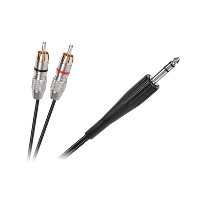 Product Καλώδιο RCA Blow 6.3mm stereo - 2xRCA 3m base image