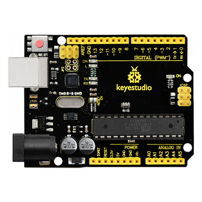 Product Μικροηλεκτρονικά Keyestudio UNO R3 development board KS0001, συμβατό με Arduino base image