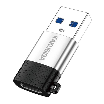 Product Αντάπτορας USB Kakusiga USB-C σε USB KSC-1421, 5Gbps, 18W, Γκρι base image