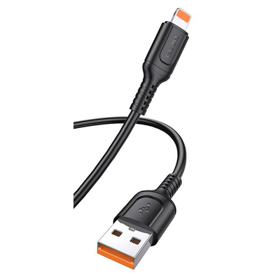 Product Καλώδιο Lightning Kakusiga σε USB KSC-805, 2.4A, 480Mbps, 1M, Μαύρο base image