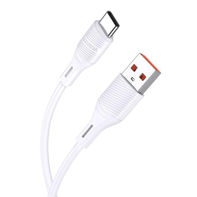 Product Καλώδιο USB-C Kakusiga σε USB KSC-953, Σιλικόνης, 3A, 480Mbps, 1M, Λευκό base image