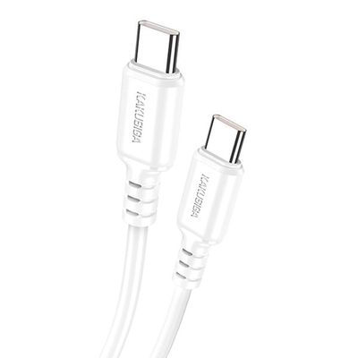 Product Καλώδιο USB-C Kakusiga σε USB-C KSC-982, 60W, 480Mbps, 1M, Λευκό base image