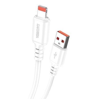 Product Καλώδιο Lightning Kakusiga σε USB KSC-982, 3A, 480Mbps, 1M, Λευκό base image
